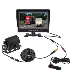 Directo de fábrica, Monitor LCD de 7 pulgadas, IP68, Kit de cámara de respaldo impermeable para camión, autobús, furgoneta, AHD, gran oferta, sistema de seguridad inverso para coche - Product Image 1