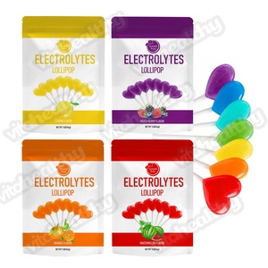 Vitahealthy OEM/ODM Sản Phẩm Mới Điện <span class=keywords><strong>Lollipop</strong></span> Không Biến Đổi Gen Thân Thiện Với <span class=keywords><strong>Lollipop</strong></span> Kẹo Cho Thể Thao Phục Hồi - Product Image 1