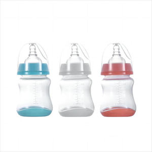 شعار مخصص رخيص زجاجة حليب للأطفال حديثي الولادة مضادة للمغص لتمريض الأطفال مع شعور بالراحة - Product Image 2
