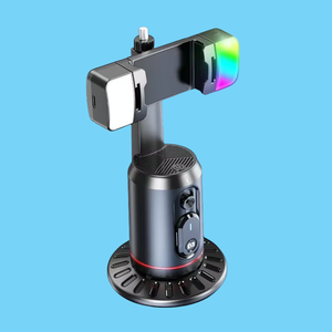 撮影モード後の360回転ジンバルスタビライザー自分撮り棒三脚ジンバルiPhoneスマートフォン用スマートフォンライブ写真