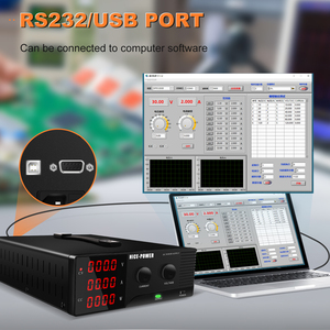 Gleichstrom versorgung 30V 50A Kommunikation protokollsc halter Netzteil Konstant variabler Spannungs regler USB RS232-Anschluss - Product Image 5