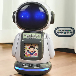 Robot lector de tarjetas educativo interactivo 2,4G RC Robot de lectura de programación inteligente con luces y sonido - Product Image 4