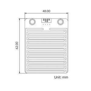 Sensor de gota de lluvia para sistema de riego automático Compatible con microbit Raspberry Pi