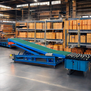 Elevador de línea de montaje de cargador de alimentador automático personalizado para equipos de carga y descarga de camiones contenedores