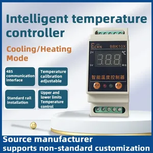 Regulador de temperatura ajustable con pantalla digital de 12V, 1 salida de relé, fuente de alimentación tipo riel ABS + controlador ODM - Product Image 5