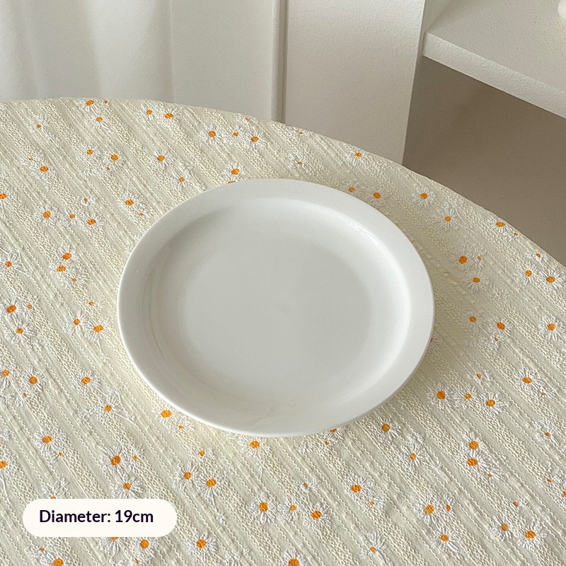 Assiette Western -19cm blanche