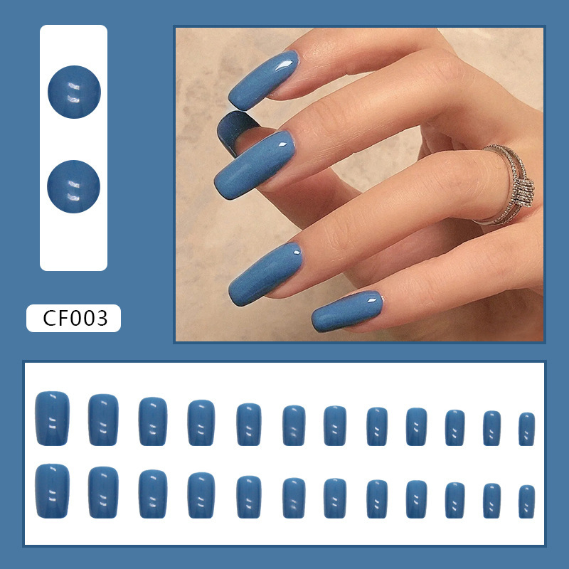 Cf003 type de colle d'armure carrée bleu brumeux