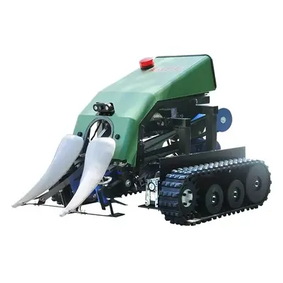 Venta de chasis de pista de cosechadora agrícola pequeña control remoto eléctrico chasis de pista de robot todoterreno