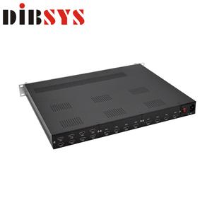 Codificador de vídeo HD H265 con opción H.265 HEVC, baja tasa de bits, IP, salida de modulador de RF para equipos de radiodifusión y TV
