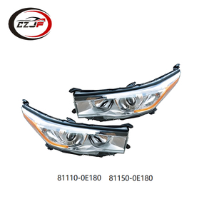Czjf ไฟหน้า LED สีขาวสำหรับ Highlander Le ด้านหน้า2013 2014 2015ตำแหน่ง81110-0E180 81150-0E180 - Product Image 2