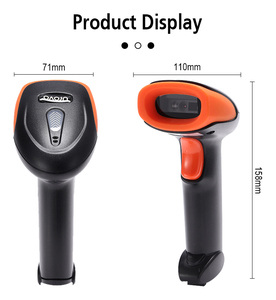 超市用带充电座的无线条形码扫描仪条形码阅读器 - Product Image 6