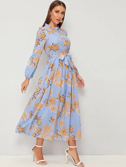 ลายดอกไม้สีม่วง