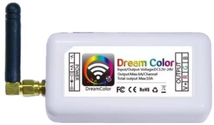 Feican WIFI светодиодный RGB контроллер DC12V 24V контроллер приложения для смартфона RGB полосы освещения - Product Image 5