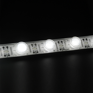 SMD3030 DC12V Side-Lit <strong>LED</strong> Bar IP67 Waterproof 18LEDs Big Lens 45*15 Angle <strong>LED</strong> Rigidity Bar for 10-30CM Double Side Light Box