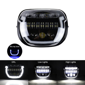เครื่องฉายไฟหน้า LED ลำแสงสูงต่ำ DRL แสงสีฟ้าสำหรับโคมไฟถนน flhx 2024 & flhxse 2023-2024 - Product Image 2