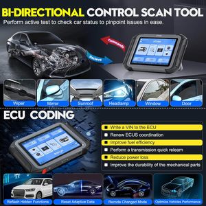 Herramienta de programación de llaves de coche X100MAX con programador de llaves automático KC501, herramientas de diagnóstico OBD2 de todos los sistemas, programación ECU 42 + reinicios