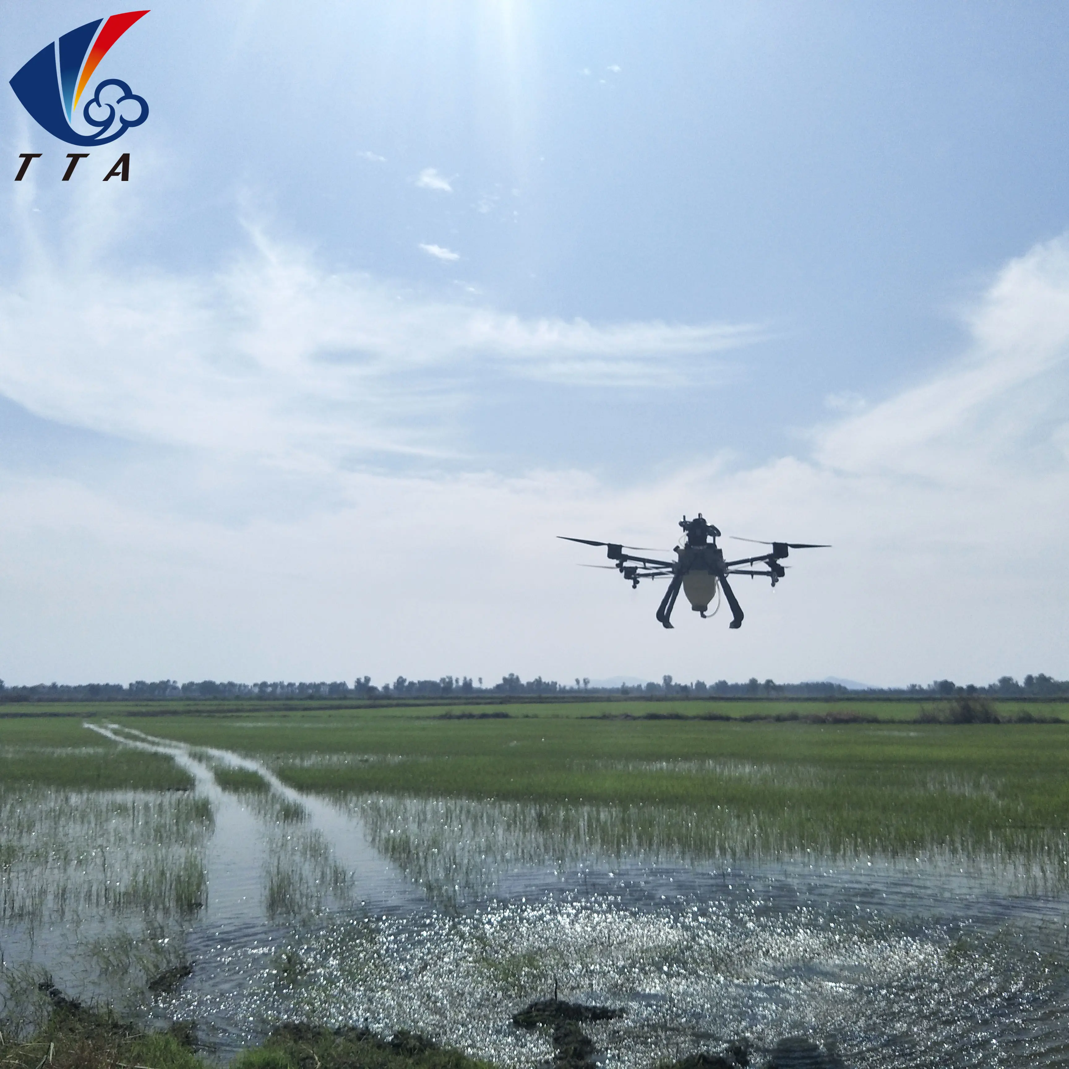 Pulverizador de pesticidas para drones de pulverização agrícola de alta qualidade, drone de pista automática para evitar obstáculos.1