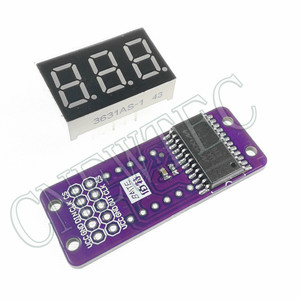 MAX7219 0.36 pollici 3 bit digitale Display a LED 7 segmento modulo 5 colore disponibile per Arduino STM32 STC AVR ESP32 non saldato - Product Image 4