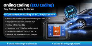 3 años de actualización 45 + servicios programación de codificación ECU XTOOL D9HD para camión 24 y 12V escáner de coche topología mapeo herramienta de diagnóstico automático - Product Image 3