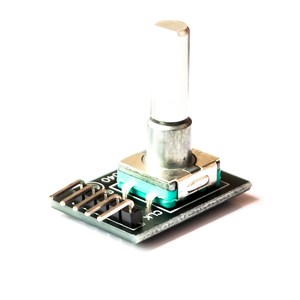 360-Grad-Rotationscode-Modul für Arduino Stein Sensor-Schalter Entwicklungsbrett KY-040 mit Pins - Product Image 5
