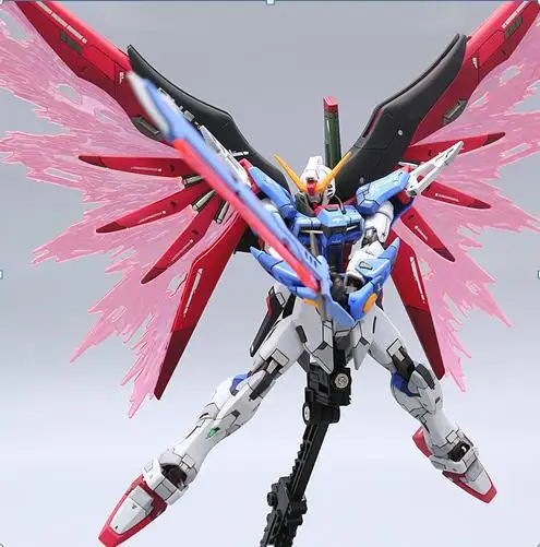 โรงงานปรับแต่ง Gundams ในประเทศ HG 1/144 ชีวิตใหม่อิสรภาพปีกของแสงรุ่นประกอบของเล่นรูป