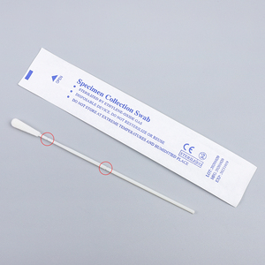 ร้อนขายช่องปากไม้กวาดติดสุ่มตัวอย่างไม้กวาดชุดทางการแพทย์Swabs