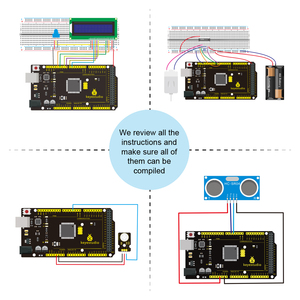 Keyes tudio IR-Fernbedienung Basic Starter Upgraded Kit (mit Mega R3 Board) Für Arduino Starter Kit