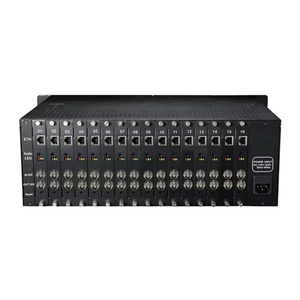 Encoder TV via cavo SDI IP 16 canali HD SDI a IP Encoder 3U Rack H.264 HTTP RTSP RTP RTMP UDP Encoder Video - Product Image 4