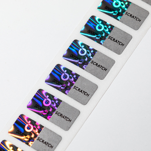 QR-Code-Aufkleber Etiketten rolle Fälschung sicheres Etiketten blatt Verpackung Einzigartiger Aufkleber mit sequentieller Seriennummer - Product Image 4