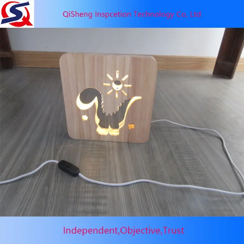 Children's LED Night Light Third Party Product Inspection Service For Pre Shipment Quality Control Service In ZheJiang