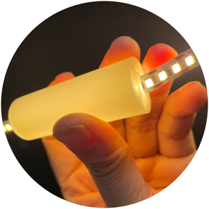 High Brightness 360 Degree Light <strong>1cm</strong> Cuttable 400L Double Face Back to Back DC24V Smd2835 <strong>Led</strong> Strip for Round Neon Tube