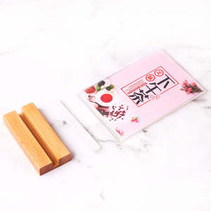 Tùy chỉnh kích thước A4 A5 Bảng Máy tính để bàn chủ gỗ cơ sở acrylic đơn Đăng hiển thị đứng menu lịch chủ - Product Image 4