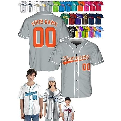 Grey White Orange