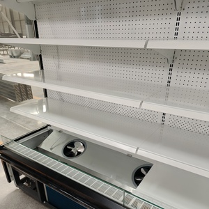 Süpermarket dikey Multideck açık Chiller hava soğutmalı meyve vitrinli buzdolabı süt için fiş - Product Image 6