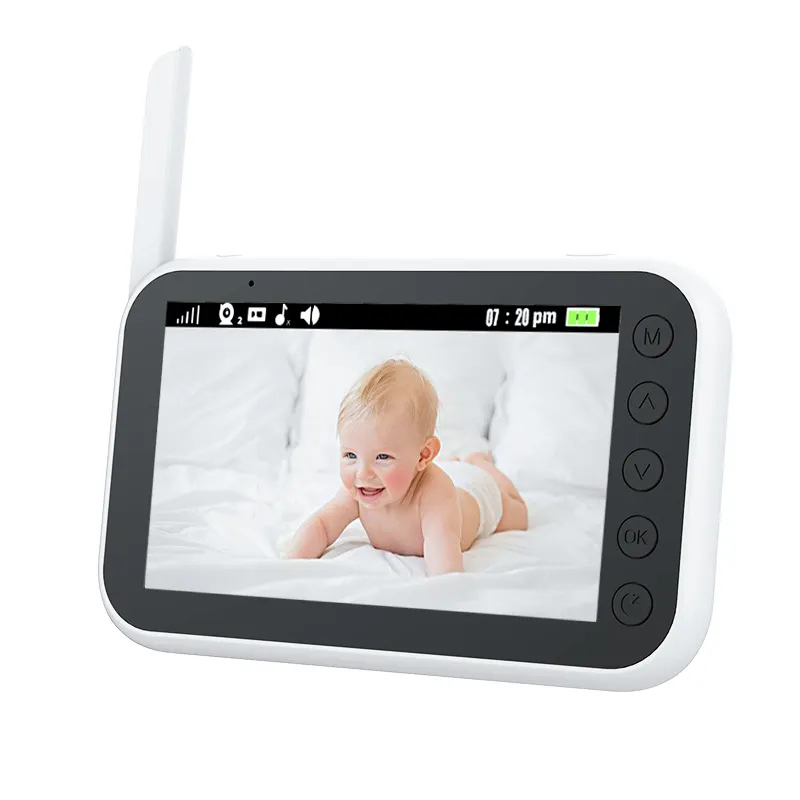 Nuovo arrivo BM001 Baby Sleep Monitor 2.4G senza fili videocamera visione notturna orologio Baby Monitor