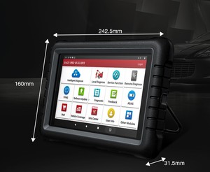 Launch pros v-caja de ordenador automotriz, herramientas de diagnóstico, escáner de vehículos para coches y camiones, actualización de programador