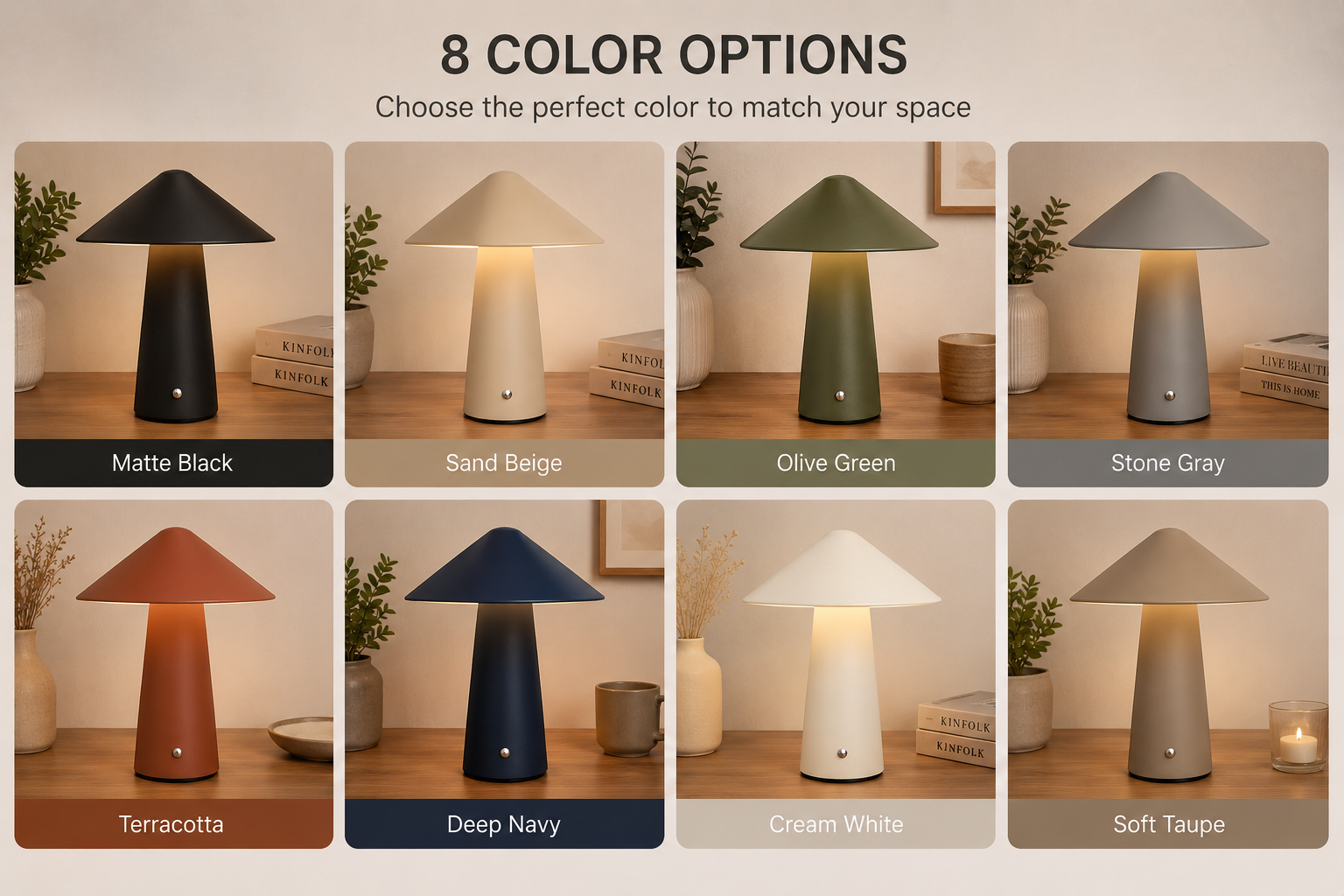 8 Colors