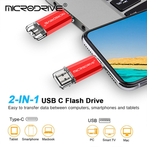 Type C OTG usb闪存驱动器记忆棒，type-C usb闪存驱动器，otg 8G 16g32gb 64gb 128gb 256g pendrive用于手机平板电脑 - Product Image 6