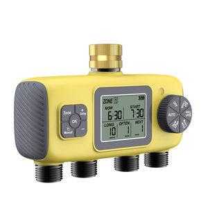 <strong>2025</strong> New Digital Water <strong>Timer</strong> Irrigation Controller Timed Water Device 4 Outlets Intelligent Garden Watering Irrigation System - Product Image 1