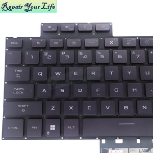 New US English Laptop <strong>Keyboard</strong> for <strong>ASUS</strong> ROG Zephyrus G14 GA402 GA402RJ GA402RK 0KNR0-281FUS00 V205526CS1 With Backlight - Product Image 3