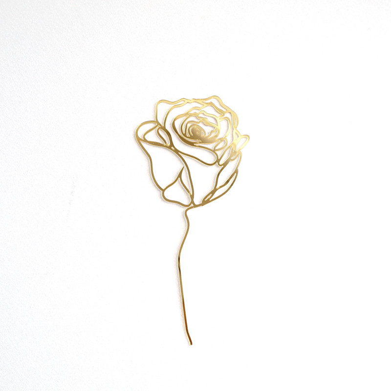 Fleur Rose Dorée Type B