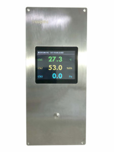 TEREN 3 in 1 Temperature/humidity/Differential Pressure Display Unit with Transmitter 0-10V Output - Product Image 3