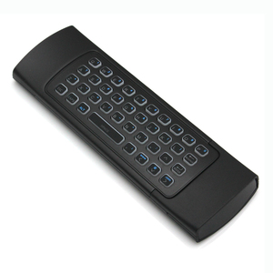 MX3 2.4GワイヤレスABSエアマウス音声ミニLEDリモコンキーボードスマートAndroid TVボックス出荷ヨーロッパフランス