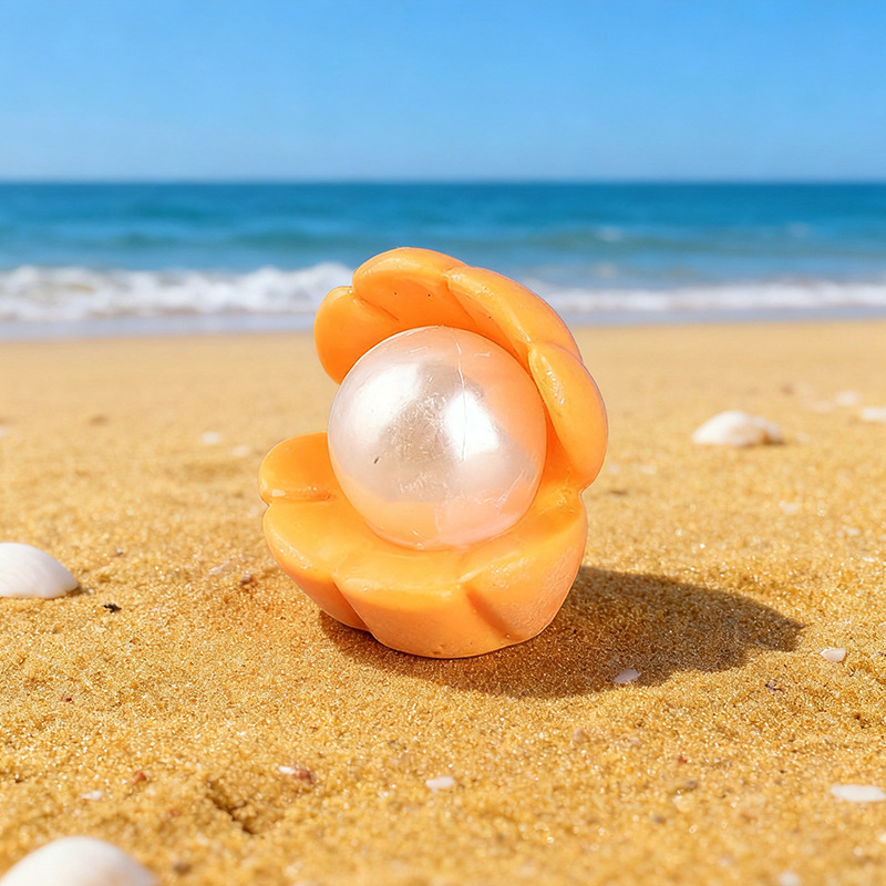 Coquille de perle orange