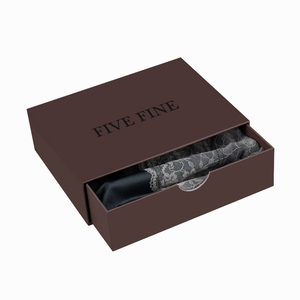 Chất lượng cao tùy chỉnh Logo Đen Bìa Hộp ngăn kéo dập nổi cán bóng cho hộp đăng ký quần áo tốt nhất cho nam giới - Product Image 3