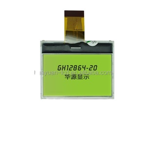 12864 COG pantalla LCD 128x64 pantalla LCD conector FPC con controlador uc1601 pantalla gráfica LCD