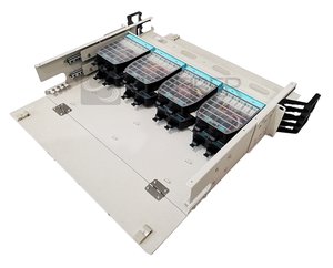 2U ODF 192 Cores 19'' MPO <strong>Patch</strong> <strong>Panel</strong> Fiber Optic Rack Mount Distribution Frame <strong>with</strong> MPO <strong>Module</strong> Box for 4G Wi-Fi 3G GSM Networks - Product Image 3