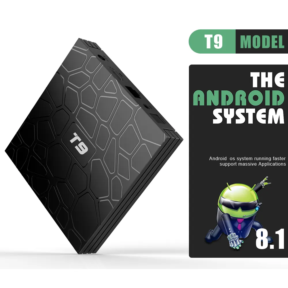 Ucuz T9 Max uydu Superbox T9 Ip 4Gb 32Gb 8Gb Ram akıllı kutu Tv Android anteni dijital tv Gt medya Dvb-T2 Iptv Set Top Box