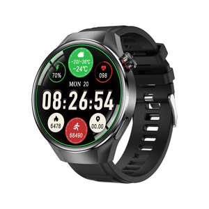 Büyük ekran spor sağlık akıllı saat sağlık kan basıncı çağrı fonksiyonu NFC pusula tam dokunmatik çağrı akıllı bilezik GPS - Product Image 2