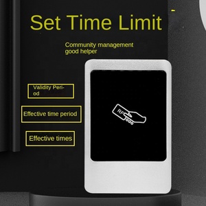 125KHz sistema di controllo accessi All-In-One a tempo limitato Offline scheda del Computer che emette la crittografia lettori di schede di controllo dell'accesso - Product Image 3